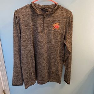 Mens University of Maryland quarter zip